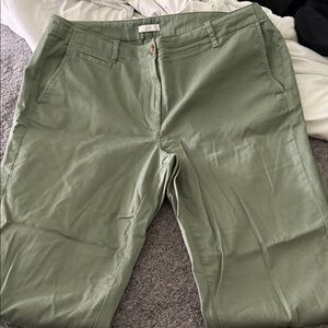 J. Jill Olive Green Pants